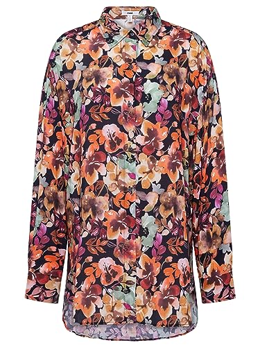 Mavi Camiseta Estampada de Gran tamaño Blusas, Naranja, L... - Amazon Espagne à 18.16€