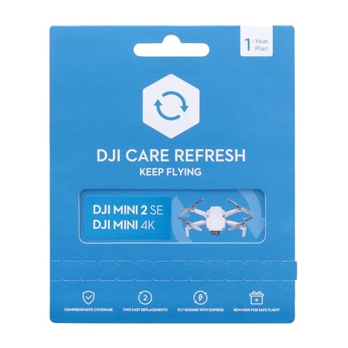 DJI Card Care Refresh 1-Year Plan (Mini 2 SE, Mini 4K) - Auto & Moto en promo à 39.00€