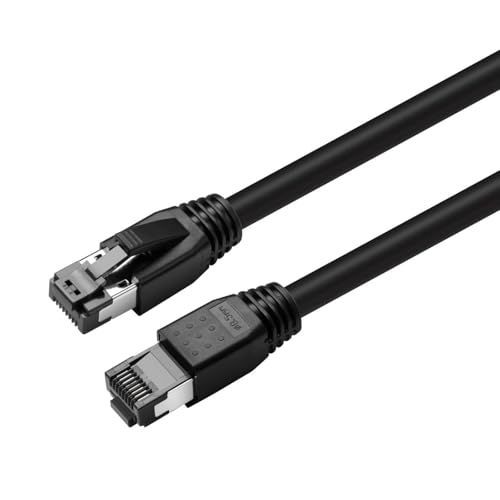 MicroConnect CAT8.1 S/FTP 5m Black LSZH - Pet Supplies Amazon Spain à 25.21€