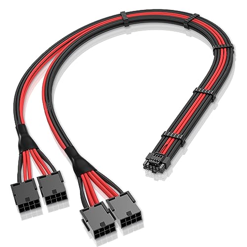 EZDIY-FAB GPU Power Sleeved Kabelverlängerung,16pin(12+4)... - High-Tech & Électronique Amazon Allemagne à 16.91€