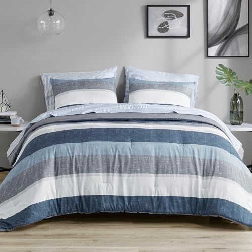 Madison Park Essentials Jaxon Bed in a Bag Comforter Set... - Maison & Cuisine Amazon Allemagne à 44.64€