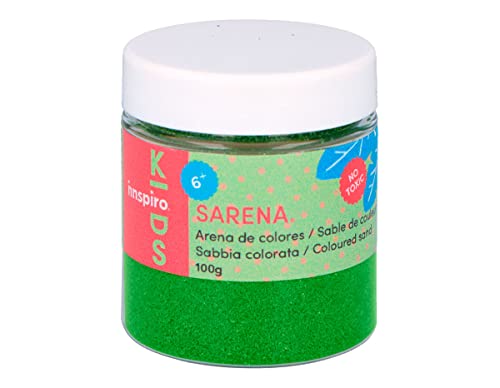 INNSPIRO Sand of Olive Green Colors 100 gr, 100gr - Loisirs Créatifs Amazon Royaume-Uni à 1.52€