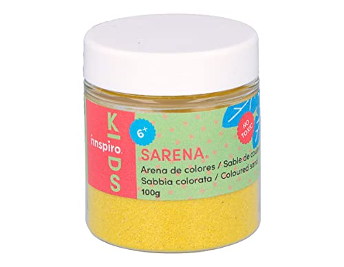 INNSPIRO Sable de couleur jaune fort 100 gr, pour... - Jouets & Jeux Amazon France à 1.74€