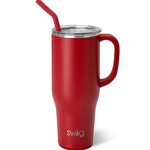 Swig Life Taza de viaje de 40 onzas con asa, popote y tapa... - Maison & Cuisine en promo à 71.73€
