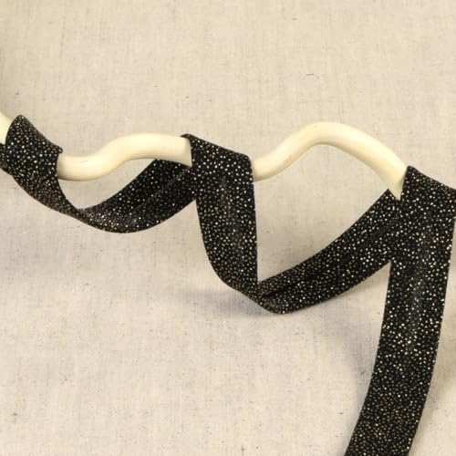 Stephanoise Bobina da 20 m, effetto glitter nero, argento... - Loisirs Créatifs Amazon Italie à 10.69€