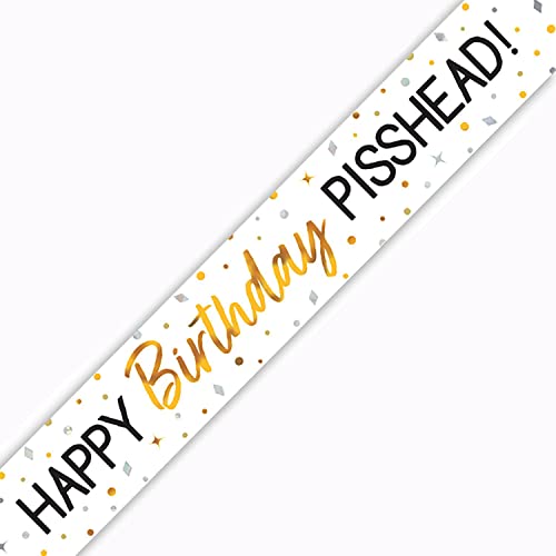 Pancarta de 9 pies con texto en inglés "Happy Birthday" - Amazon Espagne à 5.55€