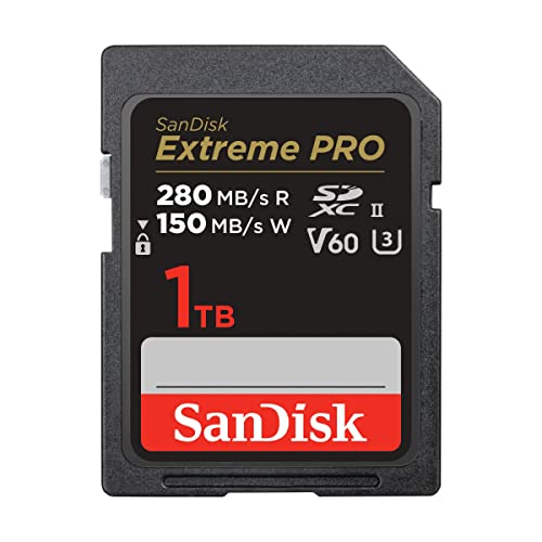 SanDisk Extreme PRO 1TB scheda SDXC, SD Card, V60, UHS-II... - Auto & Motorcycle Amazon Italy à 450.00€