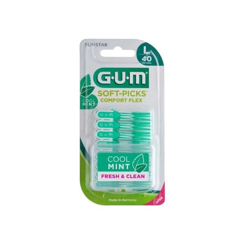 Gum Cepillo suave Comfort Flex Cool Mint grande, 40 cepillos - Santé & Bien-être Amazon Espagne à 3.48€
