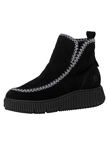 Tamaris Botines para mujer 1-26865-41 normal, Negro, 39 EU - Erreur de prix -74% à 20.06€