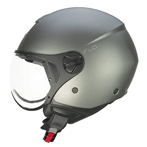 CGM Casco de Cara Abierta, 167A FLO Mono Antracita... - Auto & Motorcycle Amazon Spain à 28.32€