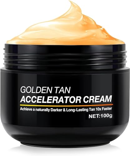 Tanning Accelerator Cream, Long-Lasting Rapid Tanning... - Sports & Fitness Amazon Royaume-Uni à 1.99€