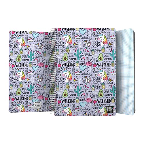Grafoplas | Carnet en plastique | 80 feuilles quadrillées 4... - Sports & Fitness Amazon France à 9.48€