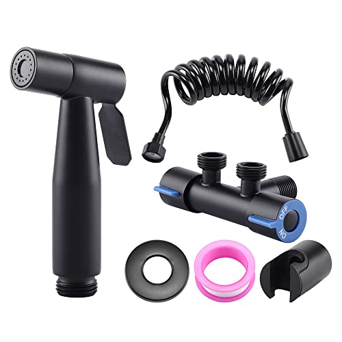 Mogokoyo Bidet Pommeau de douche pour toilettes Noir avec... - Maison & Cuisine Amazon France à 17.26€