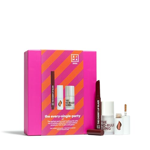 3INA MAKEUP - The Every-Single-Party Kit - The Cherry Lip... - Beauté & Parfums Amazon Royaume-Uni à 14.30€