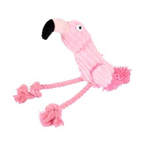 DOULITO Hundespielzeug – Flamingo mit Geräuschen - Jouets & Jeux en promo à 9.83€