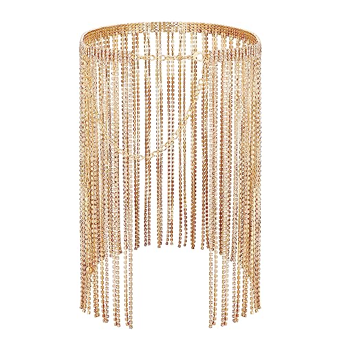 CHIC DIARY Cintura con strass glitterati per il corpo, con... - Maison & Cuisine Amazon Italie à 15.81€