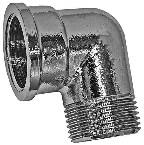 Chrom Fittings aus Messing alle Sorten | 3/8 bis 1 Zoll |... - Bricolage & Outils Amazon Allemagne à 2.07€