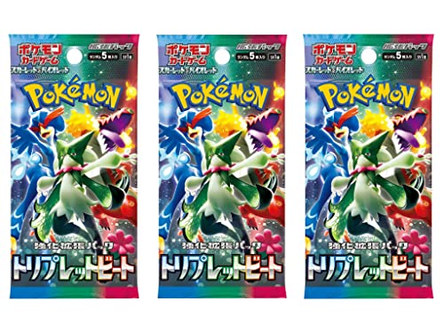 Pokémon Card Game Scarlet & Violet Triple Beat Booster Pack... - Jouets & Jeux Amazon France à 20.00€