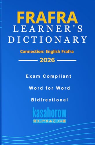 Learner’s Frafra Dictionary: English-Frafra (Connection:... - Amazon Germany à 7.21€