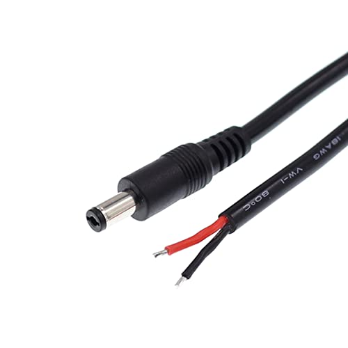 YSJJZRL DC 5,5 mm x 2,5 mm Stecker auf blanken Draht... - Sports & Fitness Amazon Allemagne à 1.99€