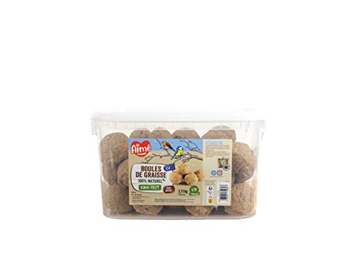 AIME Secchio per palline di grasso X 35 Odc - Pet Supplies Amazon Italy à 18.37€