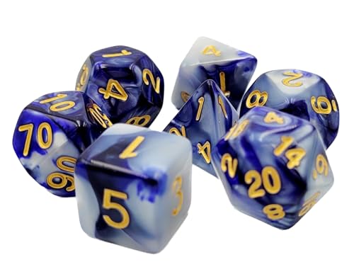 Dice4friends DIC17519 Jeu de dés Racing : Frost Blue (7) dés - Jouets & Jeux Amazon France à 7.01€
