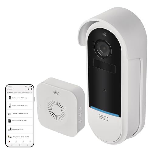 EMOS GoSmart - Smart Home Video Türklingel mit App - WiFi... - High-Tech & Électronique Amazon Allemagne à 74.90€