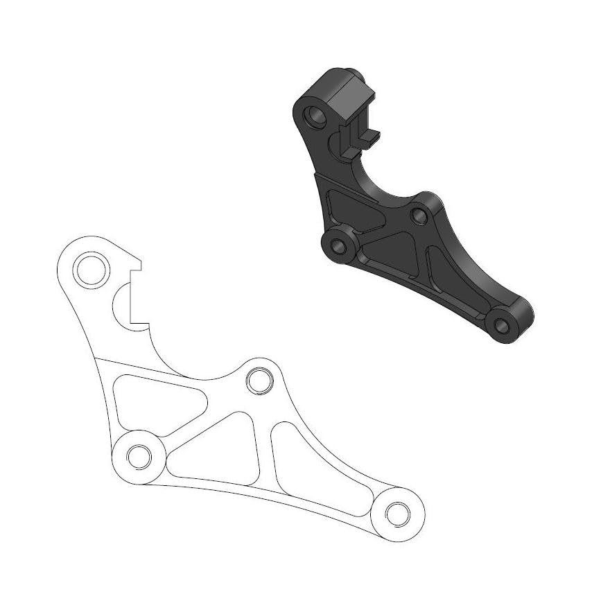 Moto Master Adattatore staffa pinza per disco anteriore... - Bricolage & Outils Amazon Italie à 38.45€