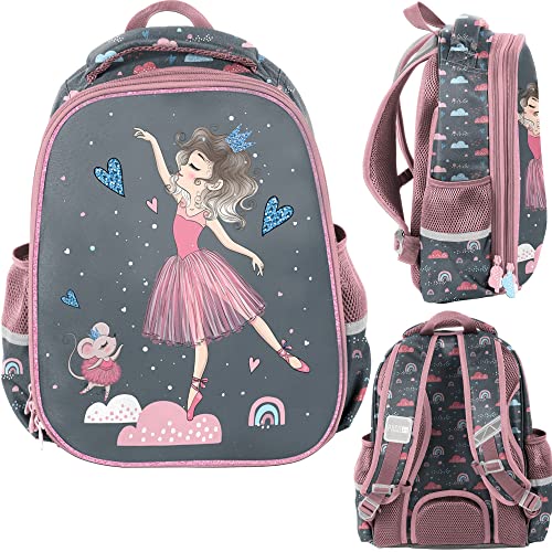 PASO PP23BA-565, Mochila escolar Ballet, Multicolor - Sports & Fitness en promo à 25.47€