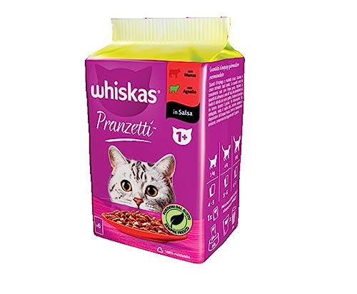 WHISKAS PRANZETTI CARNI MISTE 443171 - Auto & Moto Amazon Italie à 2.67€