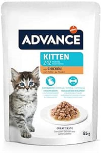 Advance Comida Húmeda para Gatitos con Pollo - 85g - Animalerie Amazon Espagne à 1.25€