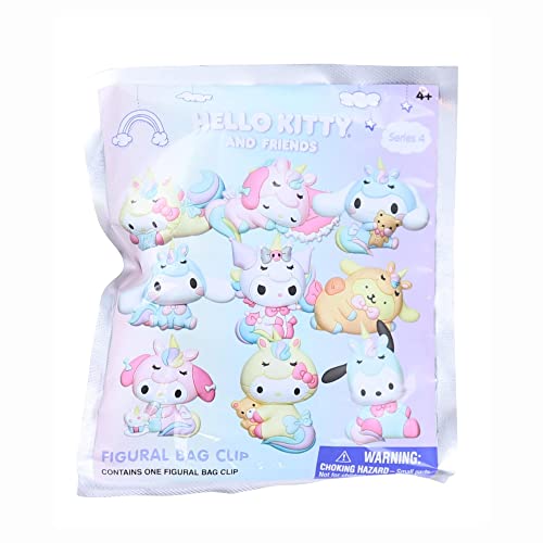 Hello Kitty Series 4 Clip de sac en mousse 3D | 1 aléatoire - Jouets & Jeux en promo à 7.95€