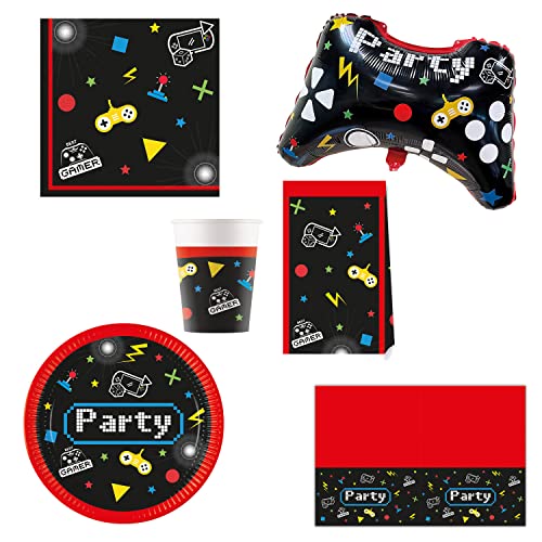 Procos DY10273855 - Gaming Party Set Grande, platos... - High-Tech & Électronique Amazon Espagne à 11.65€