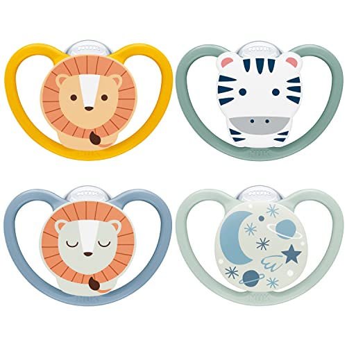NUK Space Day & Night Babyschnuller | 6-18 Monate | Im... - Bébé & Puériculture Amazon Allemagne à 9.11€
