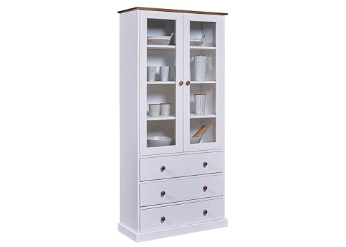 Inter Link - Vetrina - Credenza - Armadio per stoviglie... - Amazon Italie à 239.75€