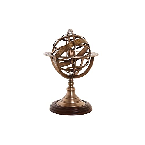 DKD Home Decor Globo terraqueo de la Marca, Color Dorado... - Amazon Espagne à 19.37€