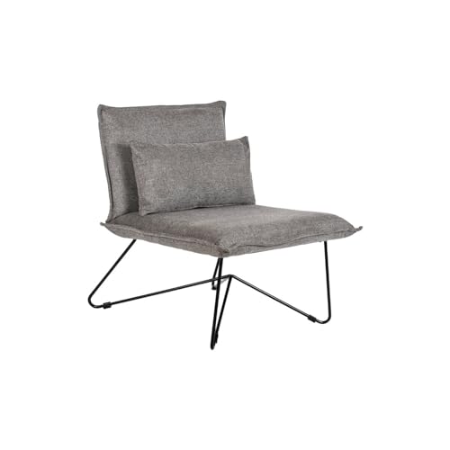 DKD Home Decor Sillón de la Marca, Color Gris y Negro, de... - Amazon Espagne à 91.08€