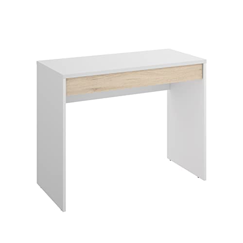 DEKIT GRUPO RIMOBEL TOK Mesa Escritorio, Melamina, Blanco y... - Auto & Moto Amazon Espagne à 41.99€