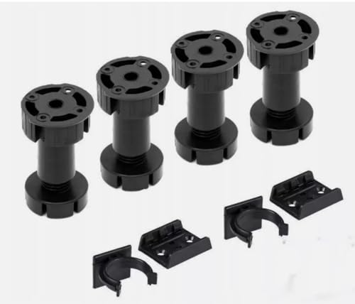 MonJar Lot de 4 pieds de meuble réglables en hauteur (7 cm... - Maison & Cuisine en promo à 1.25€