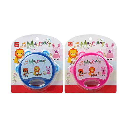 BigBuy Kids - Tambourin, Multicolore (S1131435) - Jouets & Jeux en promo à 0.76€