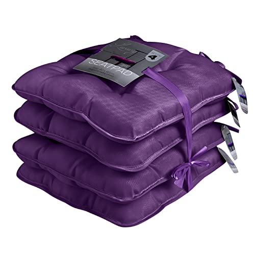 GC GAVENO CAVAILIA Seat Cushions Set of 4 | 40X40 Cm Chair... - Jardin & Extérieur Amazon Royaume-Uni à 7.92€