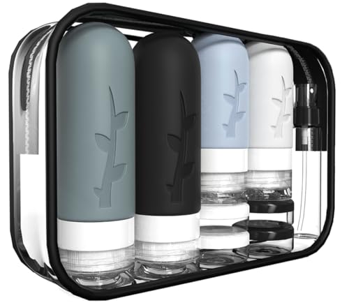 Lot de 18 Bouteilles de Voyage en Silicone approuvées par... - Beauté & Parfums Amazon France à 13.28€
