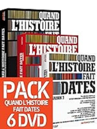 Pack Quand l'histoire Fait Dates S1-S2-S3-6 DVD - Livres & eBooks Amazon France à 89.00€