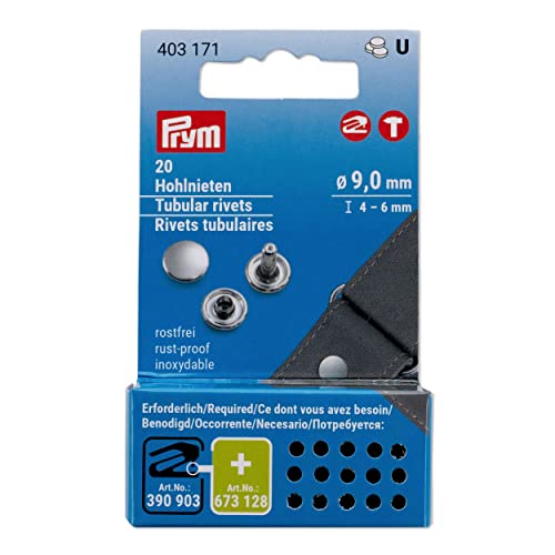 Prym 403171 Lot de 20 rivets creux en laiton argenté 4-6 mm... - Bébé & Puériculture Amazon France à 7.59€
