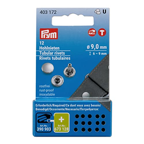 Prym Vario Creative Tool 403172 Lot de 12 rivets creux, Ø 9... - Baby & Nursery Amazon France à 7.59€