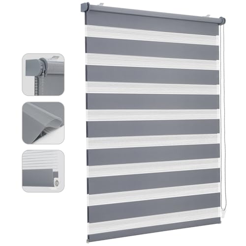 Sekey Doppelrollo Klemmfix ohne Bohren für Fenster... - Maison & Cuisine Amazon Allemagne à 17.33€