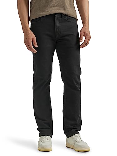 Wrangler - Vaqueros de Corte Recto para Hombre, Negro... - Amazon Espagne à 40.70€