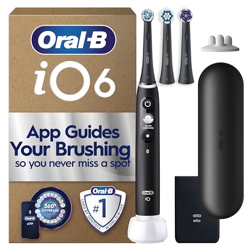 Oral-B iO6 Electric Toothbrush for Adults, Black, 5... - Beauty & Fragrances Amazon UK à 99.00€