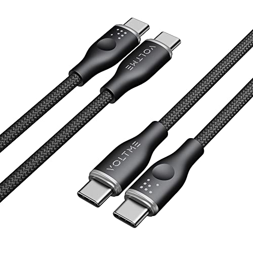 VOLTME Lot de 2 Câble USB C vers USB C PD 60W Nylon Tressé... - High-Tech & Électronique Amazon France à 6.23€