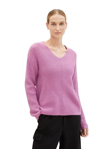 TOM TAILOR Maglione Basic da Donna con Scollo a V... - Amazon Italie à 23.92€